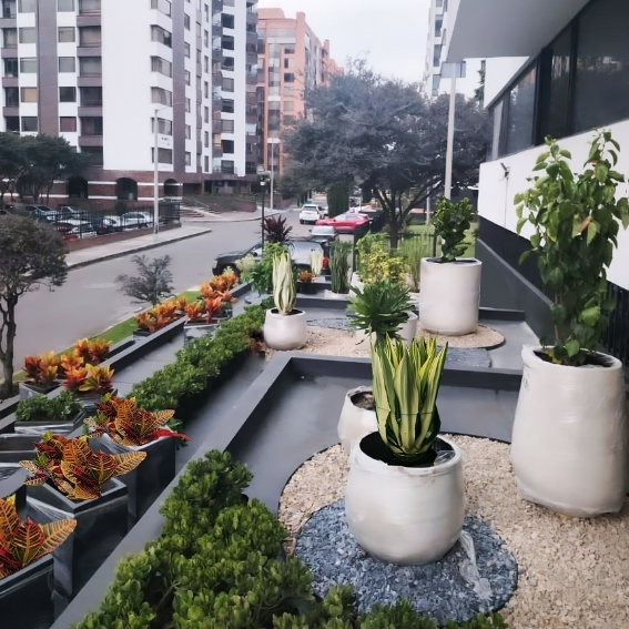 paisajismo arquitectonico en chia